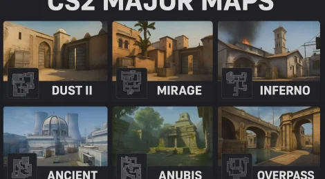 Разбор карт CS2 Major: какие мапы решают исход матчей