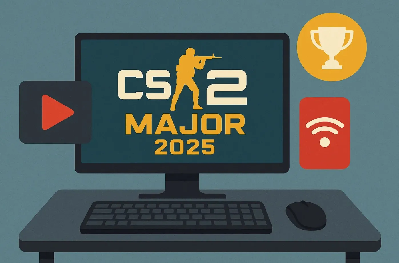 Где смотреть CS2 Major: прямые эфиры и трансляции турнира