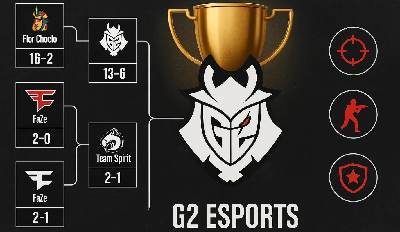 G2 Esports на мажоре CS2: состав и главные результаты