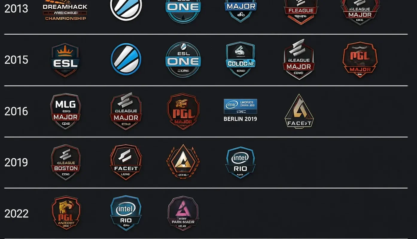 История CS:GO Major: все турниры с 2013 по 2023 год