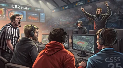 Разбор скандалов CS2 Major 2025: от задержек серверов до споров с судьями Разбор скандалов CS2 Major 2025: от задержек серверов до споров с судьями