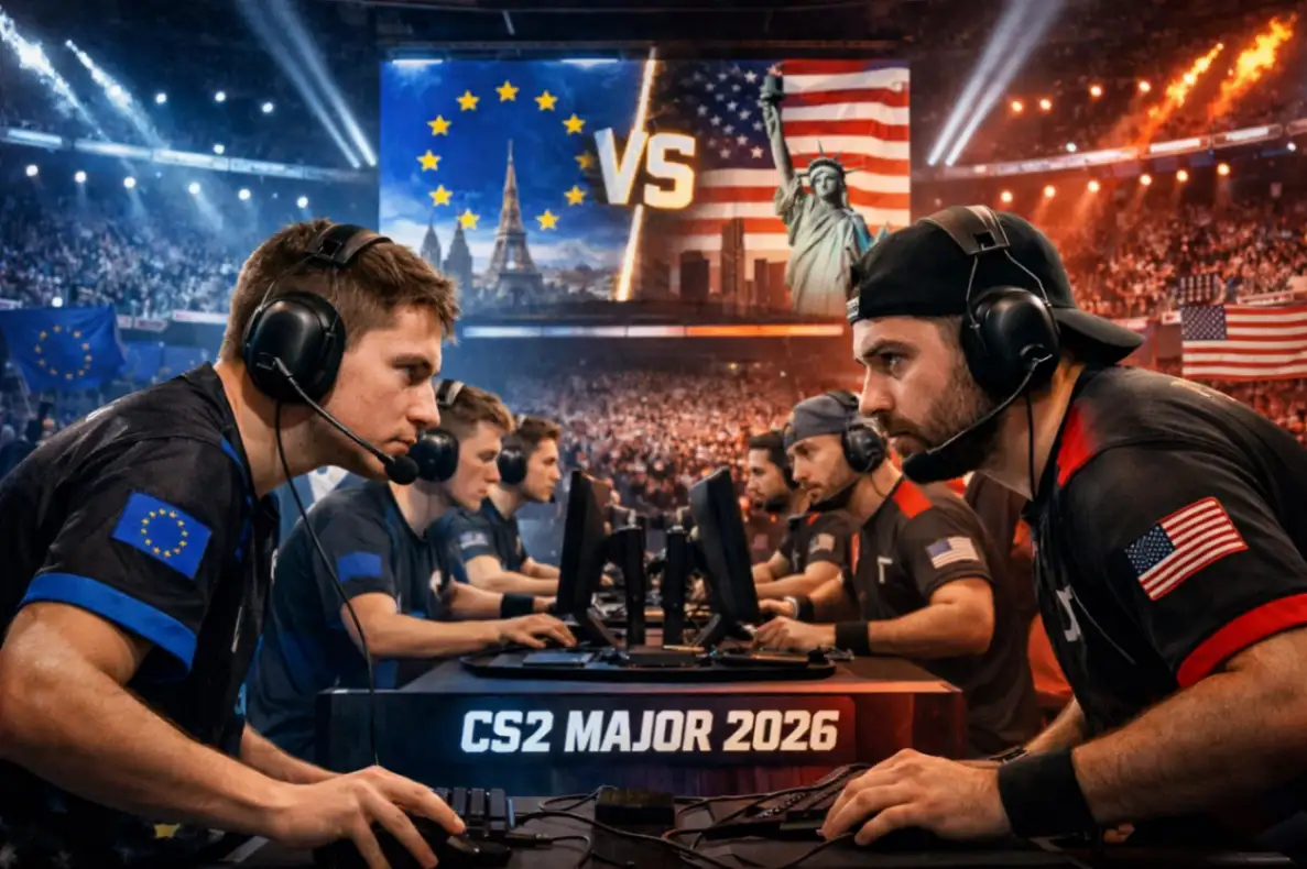Европа против Америки: кто сильнее на CS2 Major 2026?